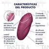 Tap & Climax 1 Vibrador con 2 motores y funciones de toques con carga USB
